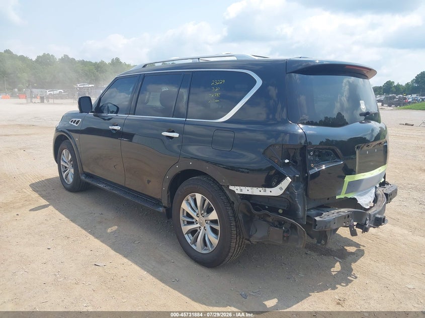 2015 INFINITI QX80 auction photo 3