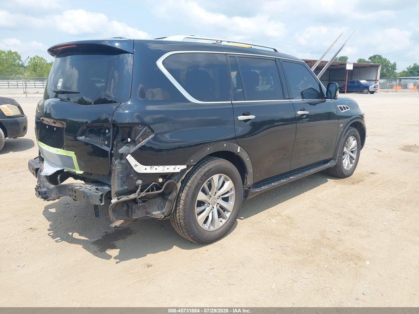 2015 INFINITI QX80 auction photo 4