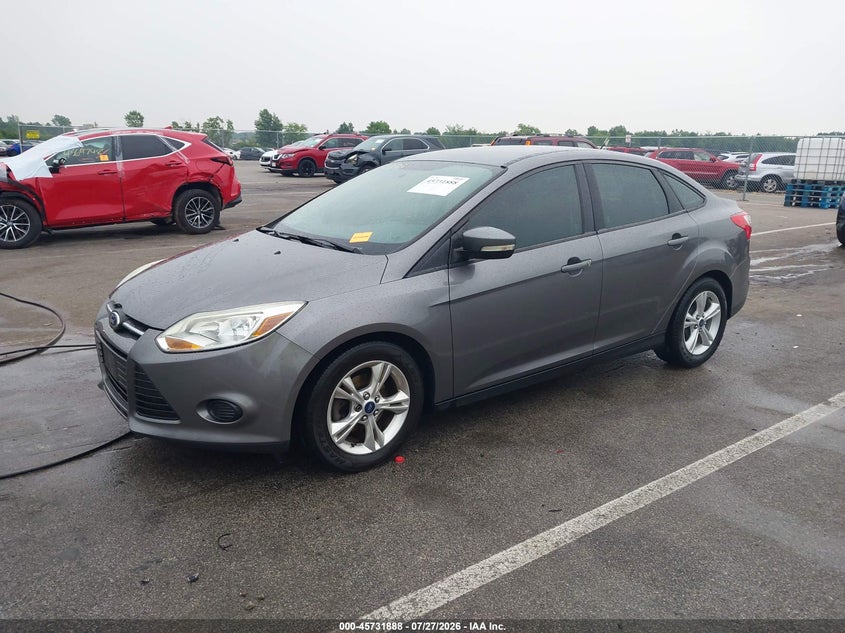 Vin: 1fadp3f24el182370, lot: 46230588, ford focus se 20142