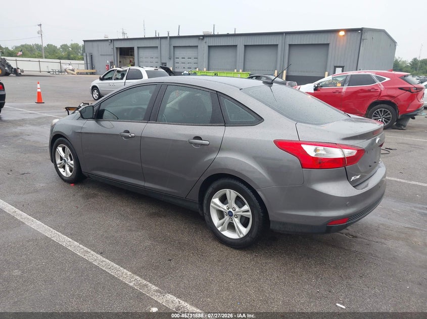 Vin: 1fadp3f24el182370, lot: 46230588, ford focus se 20143
