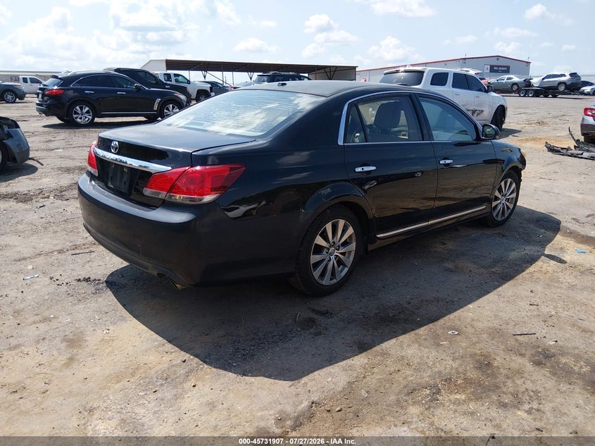 Vin: 4t1bk3db3bu374934, lot: 46230606, toyota avalon limited 20114