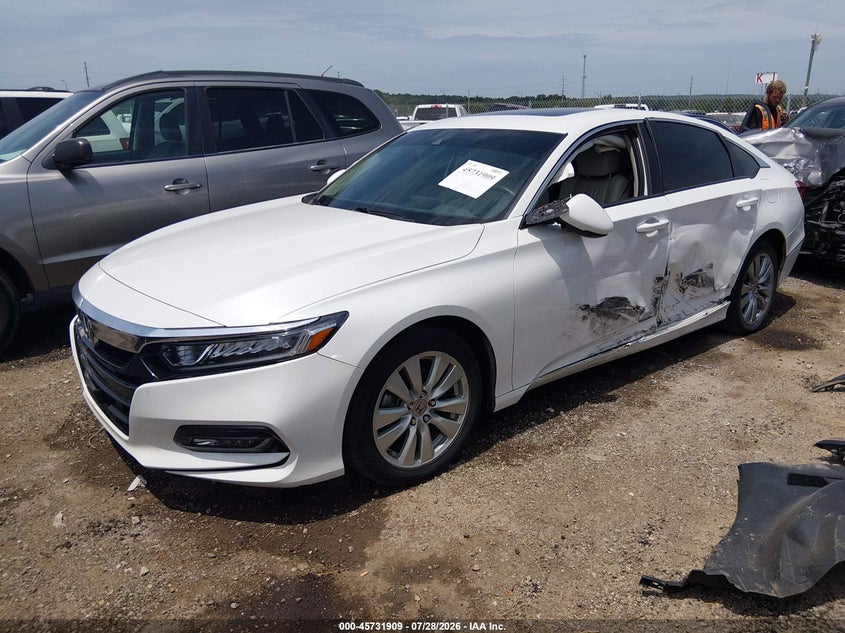 Vin: 1hgcv1f58ja178291, lot: 46230608, honda accord ex-l 20182