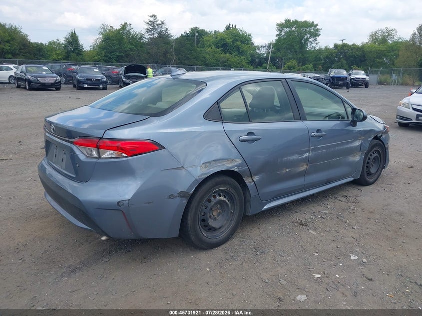 Vin: jtddprae6lj081998, lot: 46230620, toyota corolla l 20204