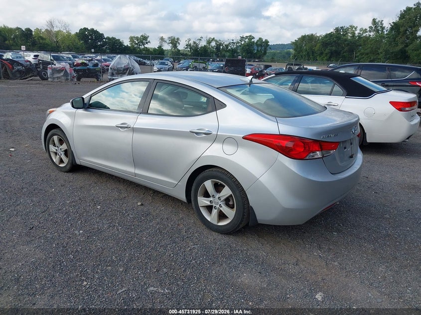 Vin: kmhdh4aexdu668149, lot: 46230624, hyundai elantra gls 20133