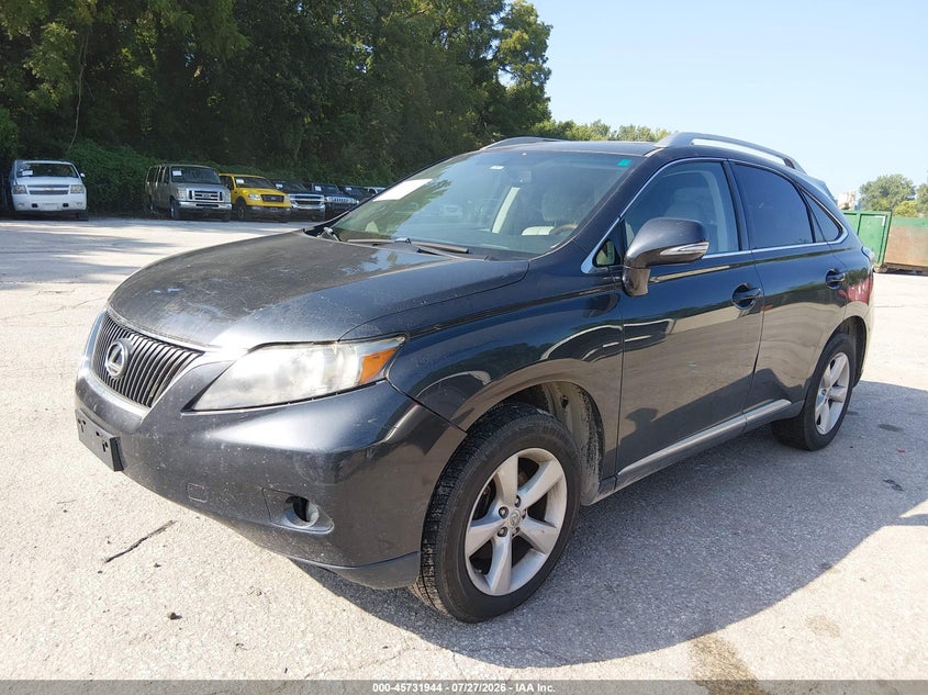 2010 LEXUS RX 350 auction photo 2