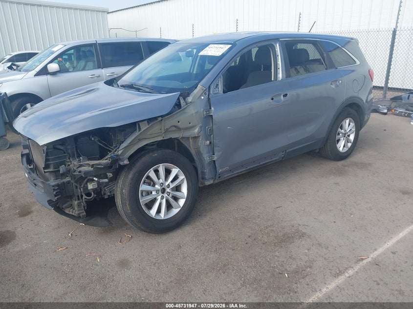 Vin: 5xypgda56lg617977, lot: 46230646, kia sorento 3.3l lx 20202