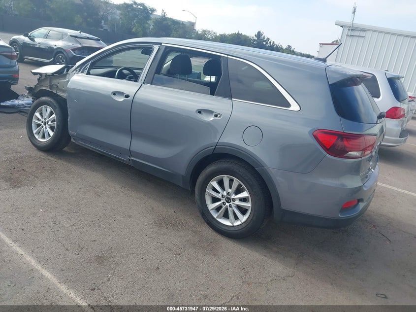 Vin: 5xypgda56lg617977, lot: 46230646, kia sorento 3.3l lx 20203