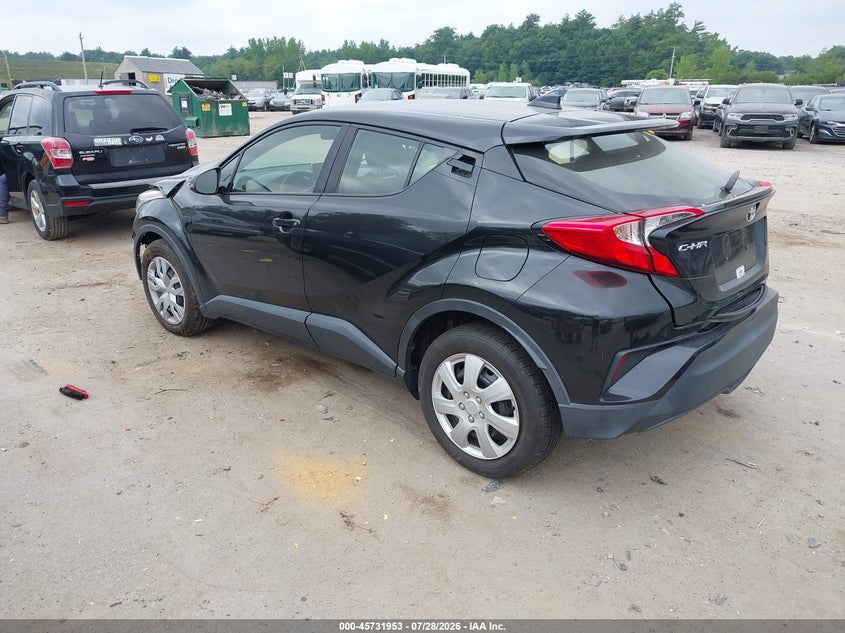 Vin: jtnkhmbxxl1070926, lot: 46230651, toyota c-hr le 20203