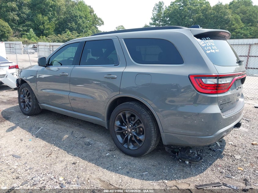 Vin: 1c4sdjct3pc672846, lot: 46230654, dodge durango r/t plus awd 20233