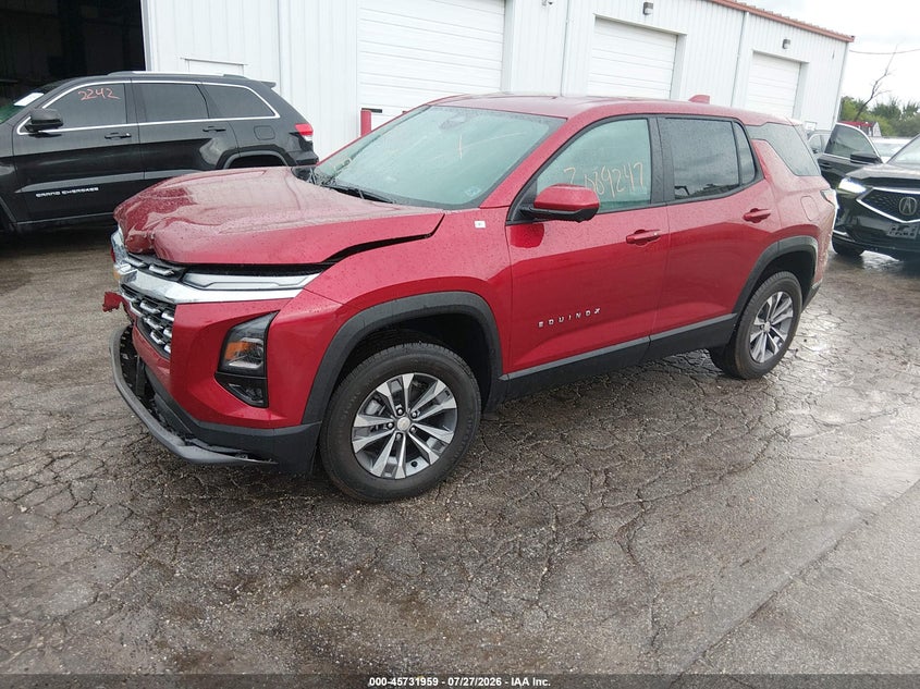 Vin: 3gnaxheg2tl495644, lot: 46230658, chevrolet equinox fwd lt 20262