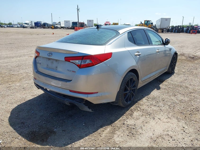 Vin: 5xxgr4a68cg075241, lot: 46230666, kia optima sx 20124