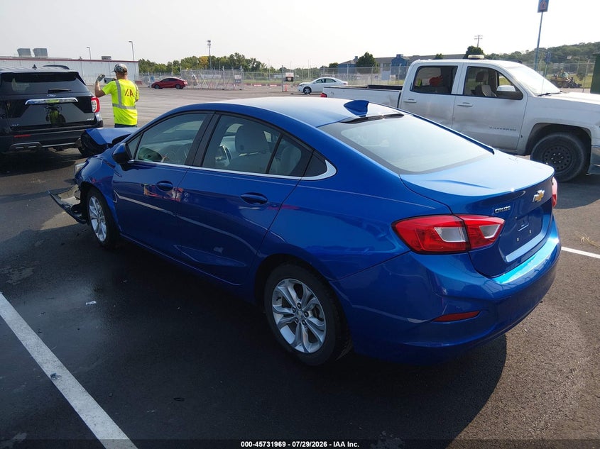 Vin: 1g1be5sm6k7138264, lot: 46230667, chevrolet cruze lt 20193
