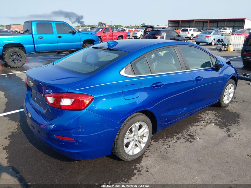 Vin: 1g1be5sm6k7138264, lot: 46230667, chevrolet cruze lt 20194