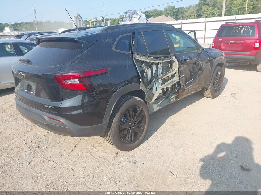 Vin: kl77lkep9sc175059, lot: 46230669, chevrolet trax fwd activ 20254