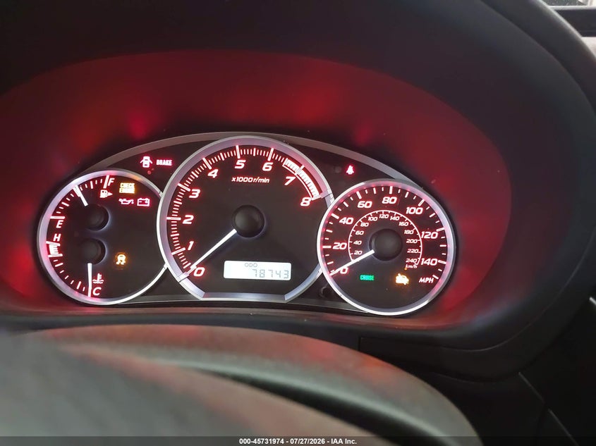 2013 SUBARU IMPREZA WRX auction photo 7