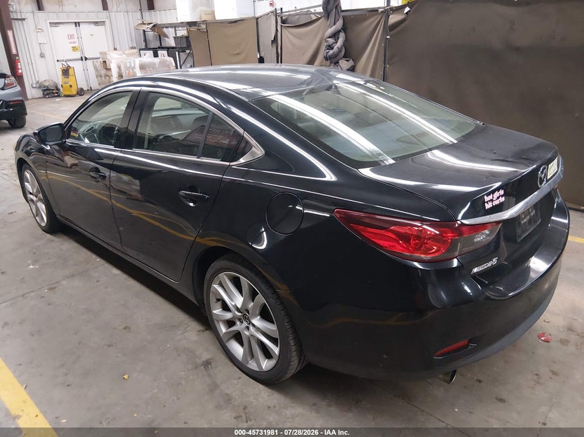 Vin: jm1gj1v60e1116847, lot: 46230680, mazda mazda6 i touring 20143