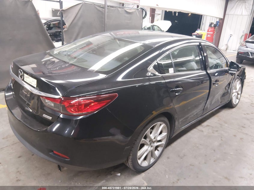 Vin: jm1gj1v60e1116847, lot: 46230680, mazda mazda6 i touring 20144