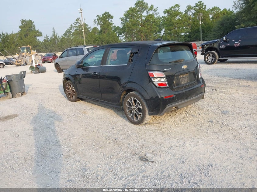 Vin: 1g1jd6sh6h4121692, lot: 46230681, chevrolet sonic lt auto 20173