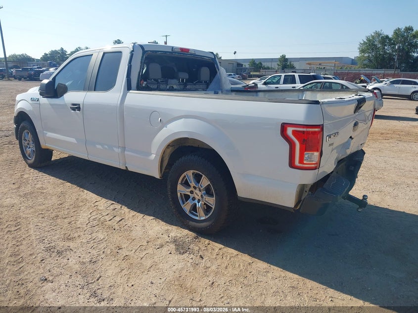 Vin: 1ftex1c80gfb29257, lot: 46230692, ford f-150 xl 20163