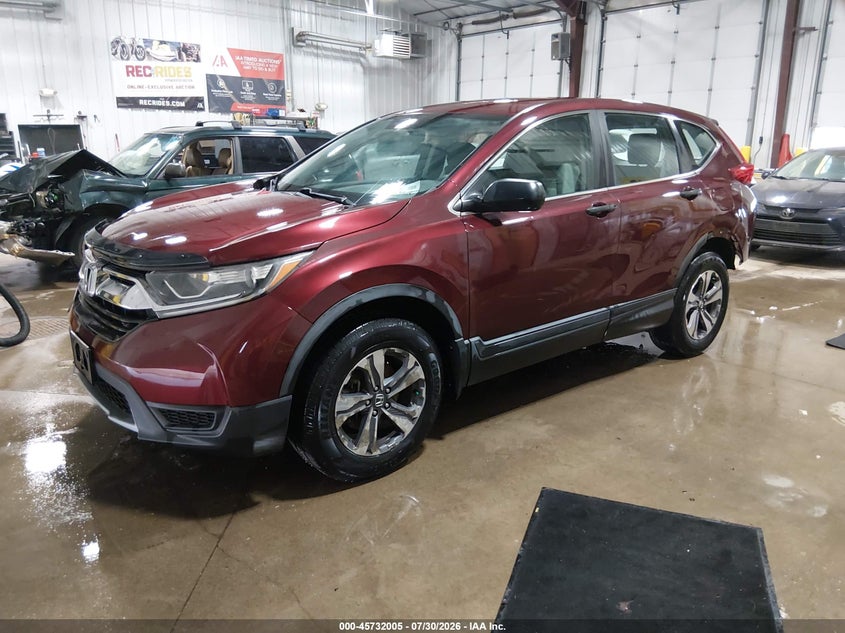 2017 HONDA CR-V auction photo 2