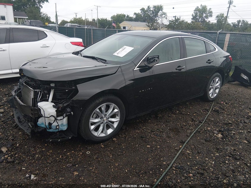 Vin: 1g1zd5st7rf112894, lot: 46230706, chevrolet malibu fwd 1lt 20242