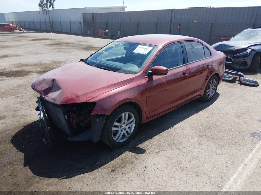 2018 Volkswagen Jetta, Front End, IAAI, VIN 3VW2B7AJ1JM257828 — photo 2