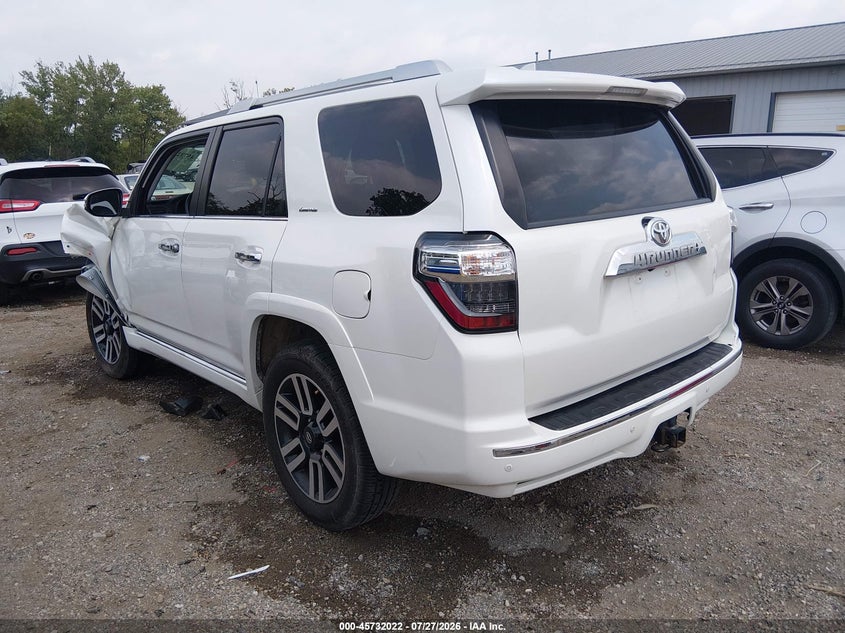 Vin: jtebu5jr2k5703723, lot: 46230721, toyota 4runner limited 20193