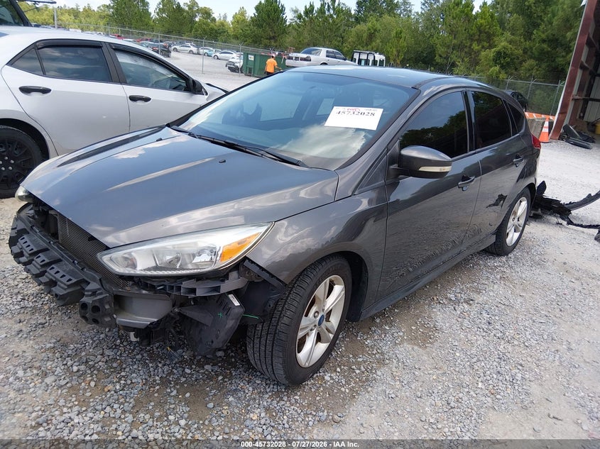 Vin: 1fadp3k26fl360786, lot: 46230727, ford focus se 20152