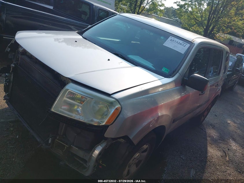 Vin: 5fnyf3h28fb018264, lot: 46230731, honda pilot lx 20152