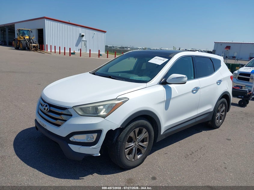 Vin: 5xyzu3lb9dg010391, lot: 46230737, hyundai santa fe sport 20132