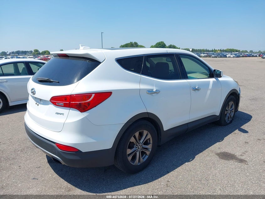 Vin: 5xyzu3lb9dg010391, lot: 46230737, hyundai santa fe sport 20134
