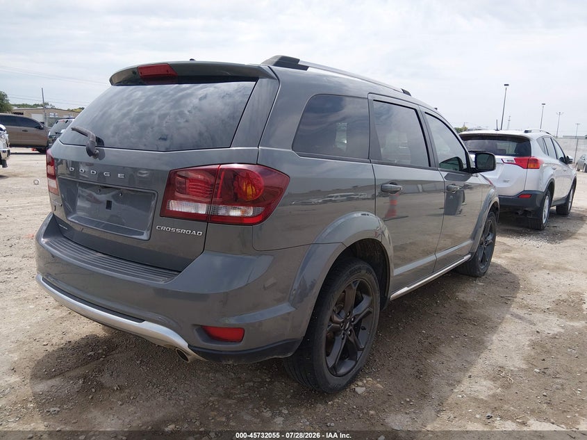 Vin: 3c4pddgg1kt816427, lot: 46230754, dodge journey crossroad awd 20194
