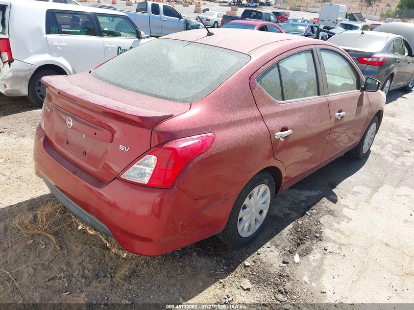 Vin: 3n1cn7ap3jl874188, lot: 46230761, nissan versa 1.6 sv 20184