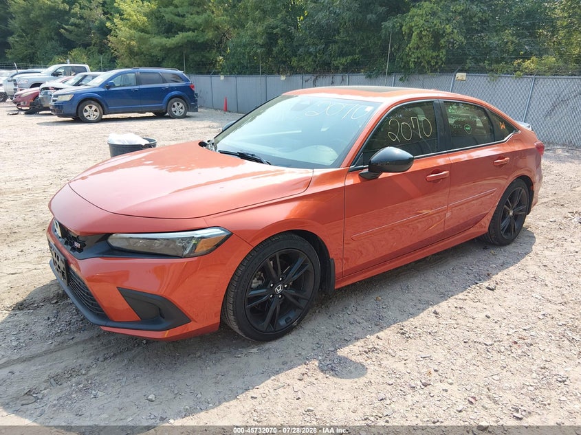 Vin: 2hgfe1e53nh475104, lot: 46230769, honda civic si sedan 20222