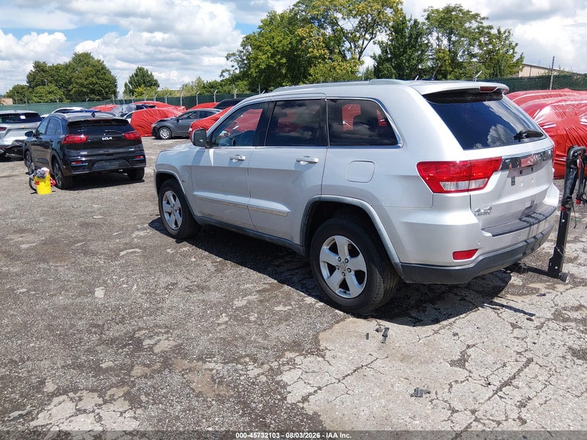 Vin: 1c4rjfag7cc156932, lot: 46230801, jeep grand cherokee laredo 20123