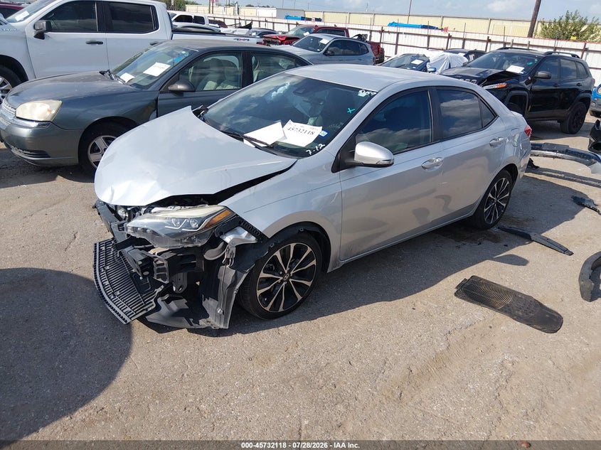 Vin: 2t1burhe0kc125459, lot: 46230817, toyota corolla se 20192
