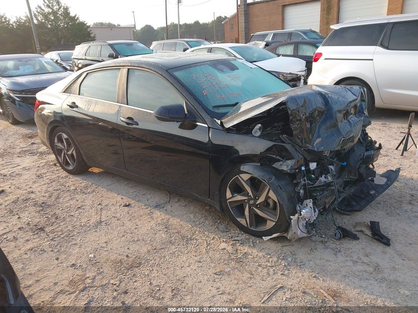 Vin: kmhln4ag7nu255256, lot: 46230819, hyundai elantra sel 2022 img_1