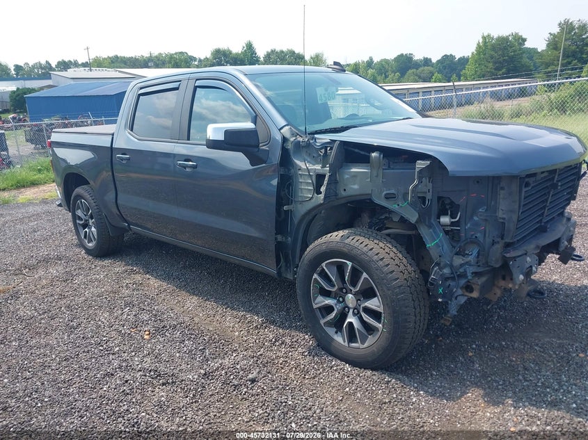 Vin: 3gcuyded0kg185078, lot: 46230829, chevrolet silverado 1500 lt 2019 img_1