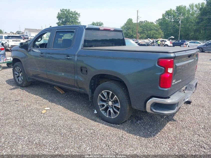 Vin: 3gcuyded0kg185078, lot: 46230829, chevrolet silverado 1500 lt 20193