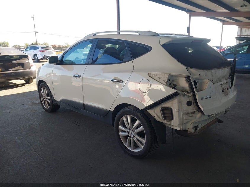 Vin: km8ju3ac0du658415, lot: 46230836, hyundai tucson limited 20133