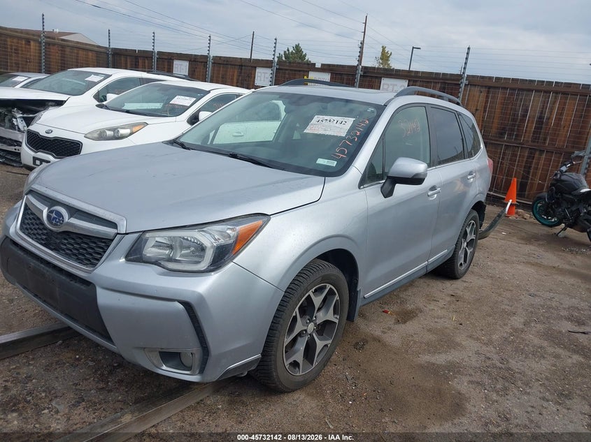 Vin: jf2sjgwc6fh824936, lot: 46230841, subaru forester 2.0xt touring 20152
