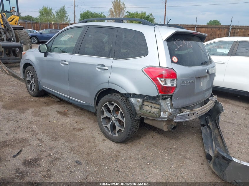 Vin: jf2sjgwc6fh824936, lot: 46230841, subaru forester 2.0xt touring 20153