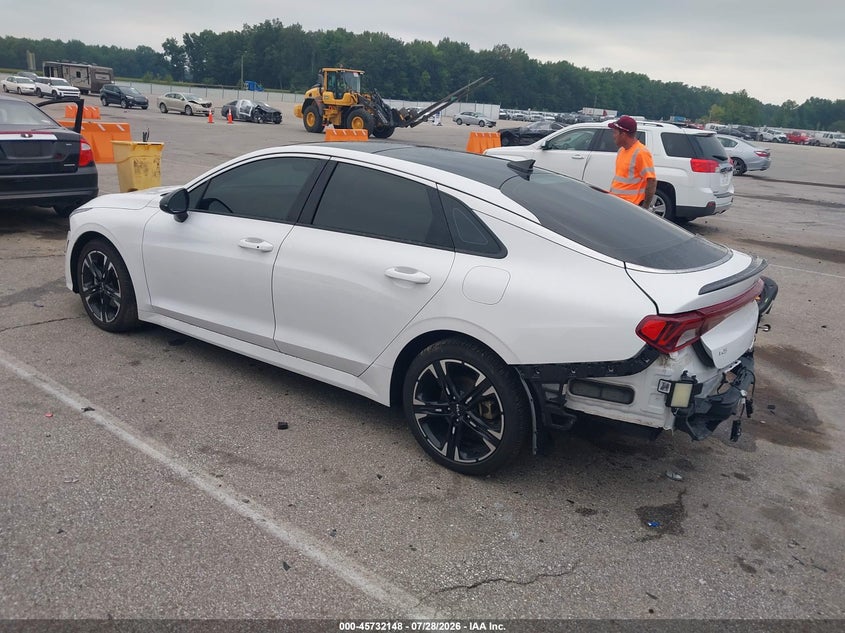 Vin: 5xxg64j26pg207599, lot: 46230847, kia k5 gt-line 20233