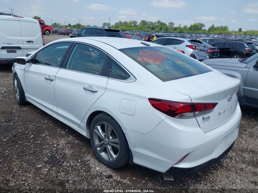 Vin: 5npe34af1jh624028, lot: 46230852, hyundai sonata sel 20183