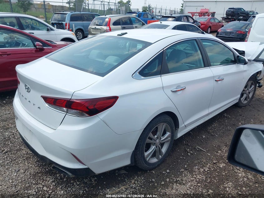Vin: 5npe34af1jh624028, lot: 46230852, hyundai sonata sel 20184