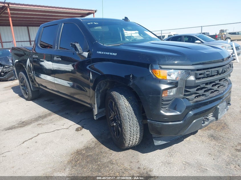 Vin: 1gcpabek4rz264851, lot: 46230876, chevrolet silverado 1500 2wd  short bed custom 2024 img_1