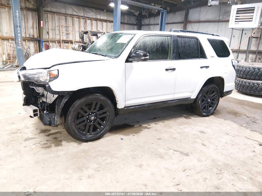 Vin: jtebu5jr5k5647017, lot: 46230880, toyota 4runner limited nightshade 20192