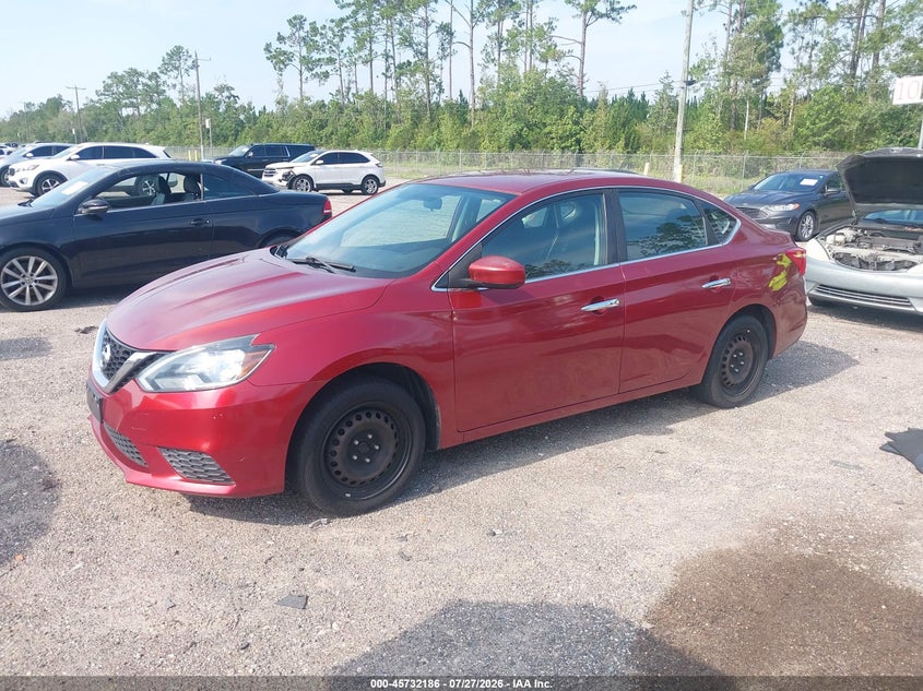 2017 NISSAN SENTRA auction photo 2