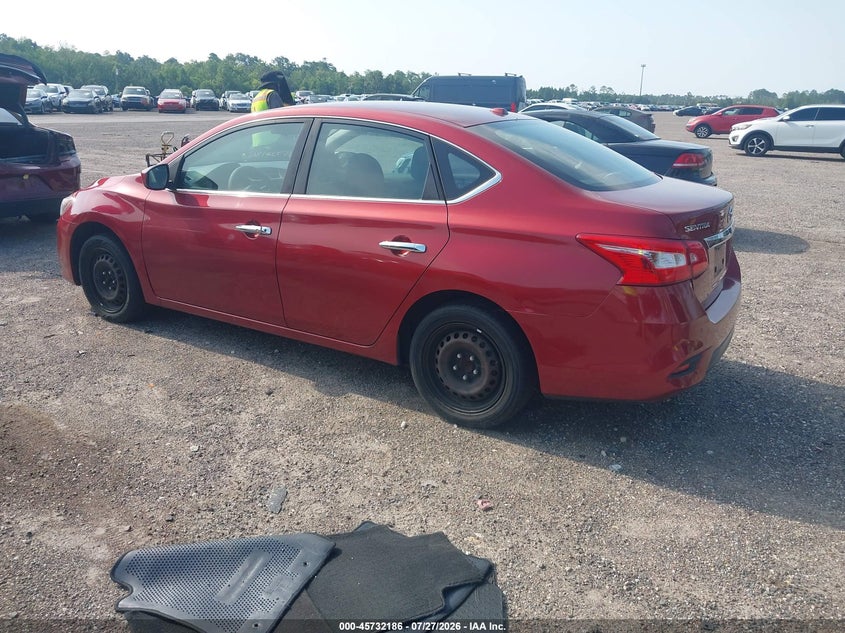 2017 NISSAN SENTRA auction photo 3