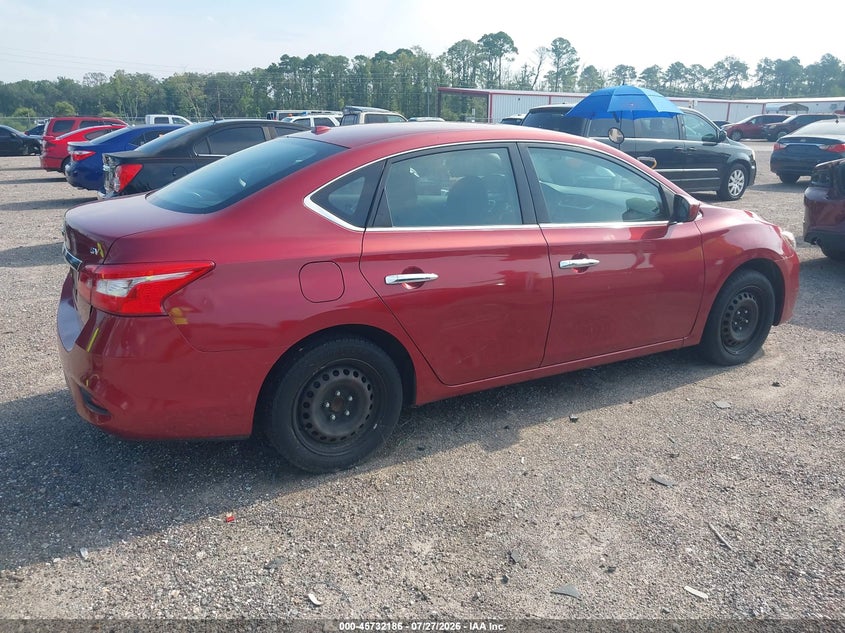 2017 NISSAN SENTRA auction photo 4
